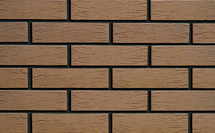 Кирпич облицовочный Кротовский КЗ Классика Шоколад кора дуба 250*120*65 мм