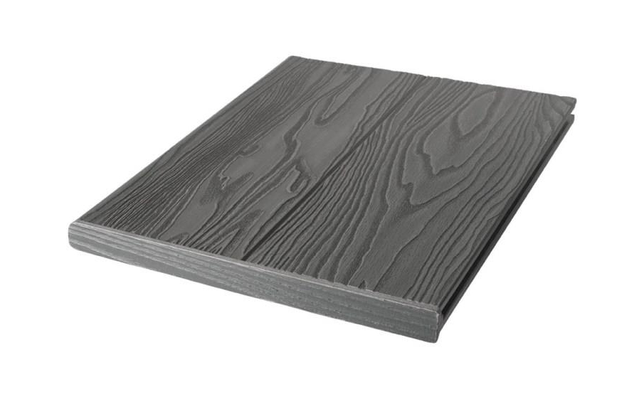 Ступень TalverWood, вельвет + 3D дерево, серый, 4000*310*25 мм