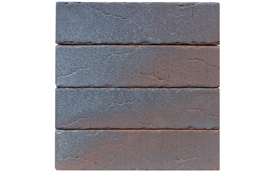 Кирпич клинкерный ЛСР Нордвейк терракотовый с серебром винтаж