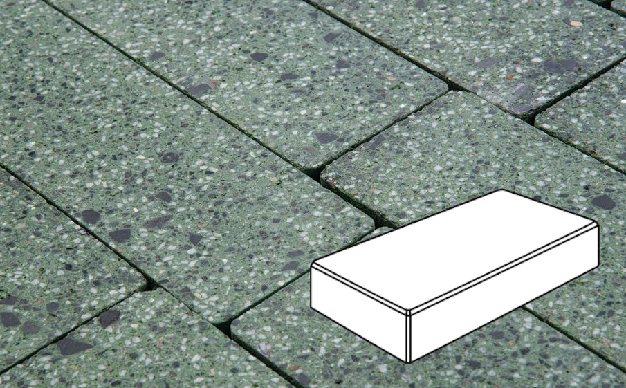 Плитка тротуарная Готика Granite FINO, Картано В.3.П.8, Порфир 300*150*80 мм