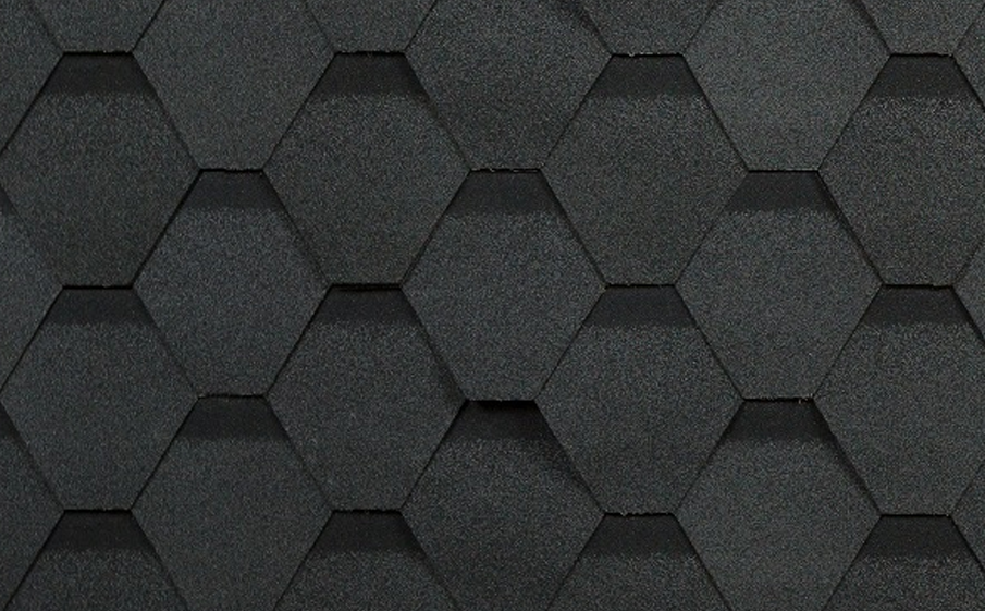 Гибкая черепица SHINGLAS Оптима, Серый