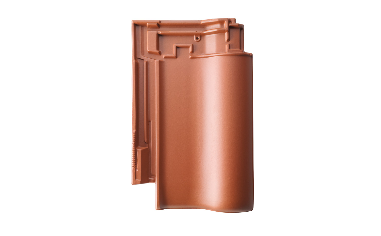 Керамическая черепица рядовая ERLUS Е 58 SL красный, классический ангоб