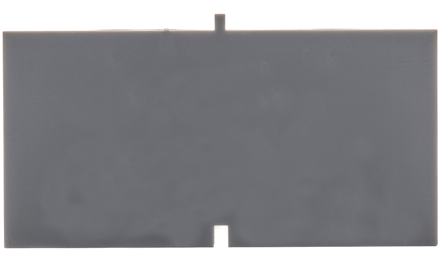 Вентиляционно-осушающая коробочка Baut светло-серая, 80*40*8 мм