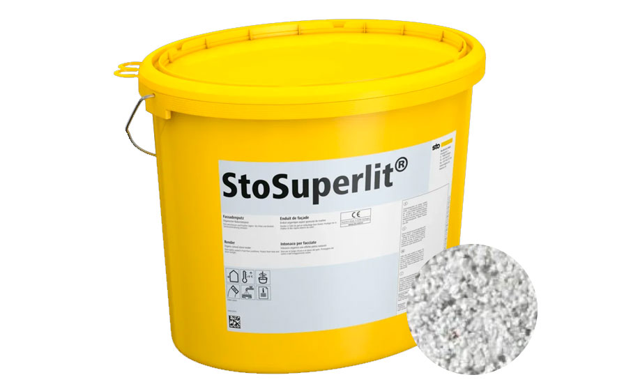 Декоративная штукатурка из натурального камня Sto-Superlit K 2,0, цвет 412, 23 кг