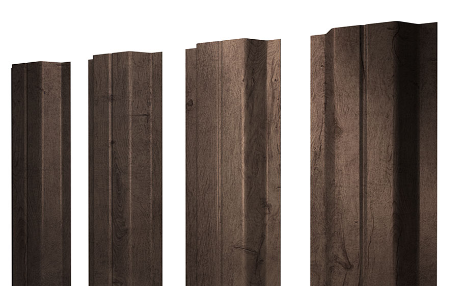 Штакетник П-образный А Print Premium Almond Wood Fresh