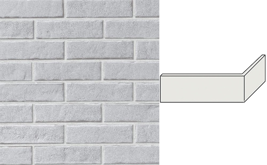 Декоративный кирпич Leonardo Stone угловой элемент Денвер 220/100*72*12 мм 100
