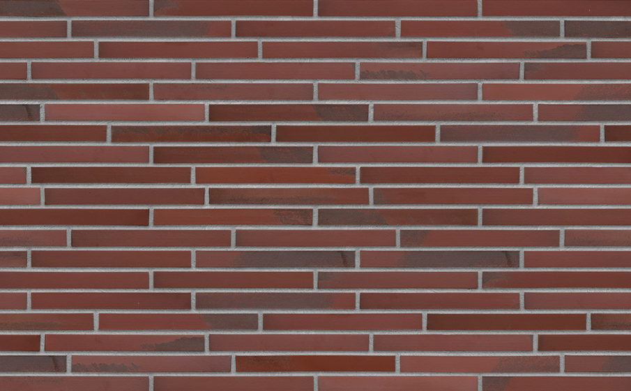 Клинкерная плитка под кирпич King Klinker KING SIZE 16 Red zeppelin гладкая LF, 490*52*14 мм