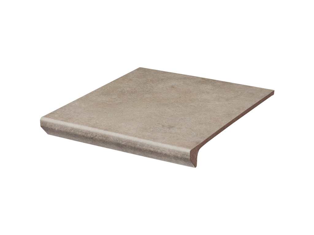 Клинкерная ступень с капиносом Paradyz Viano, Beige, 330*300*11 мм