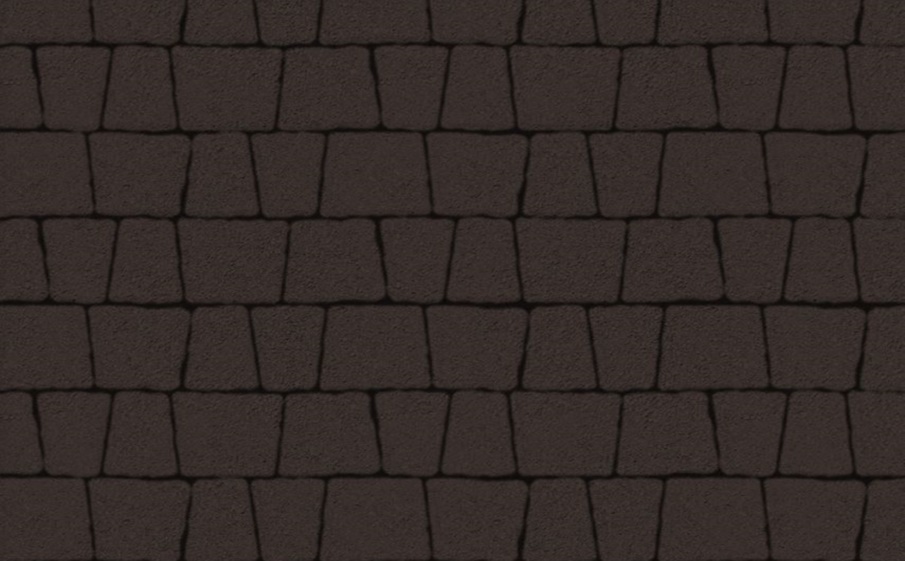 Плитка тротуарная Антик Б.3.А.6 стандарт гладкий коричневый, комплект 5 шт, толщина 60 мм