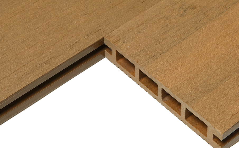 Доска террасная CM Decking 3000*135*25 мм MIX Teak (Тик)