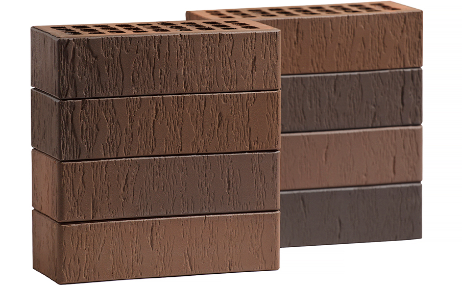 Кирпич облицовочный VOLGABRICK №82 флэш рустированный 250*120*65 мм