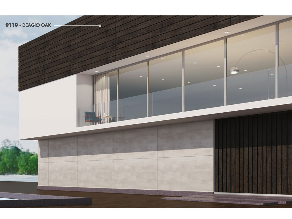 HPL-панель Greenlam Woods SUD 9119 Deagio Oak двухсторонняя, 3050*1300*8 мм