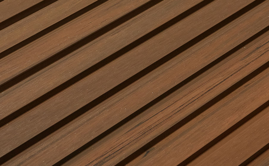 Реечная фасадная панель CM Волл (CM Wall) Тик (Teak), 4000*219*26 мм