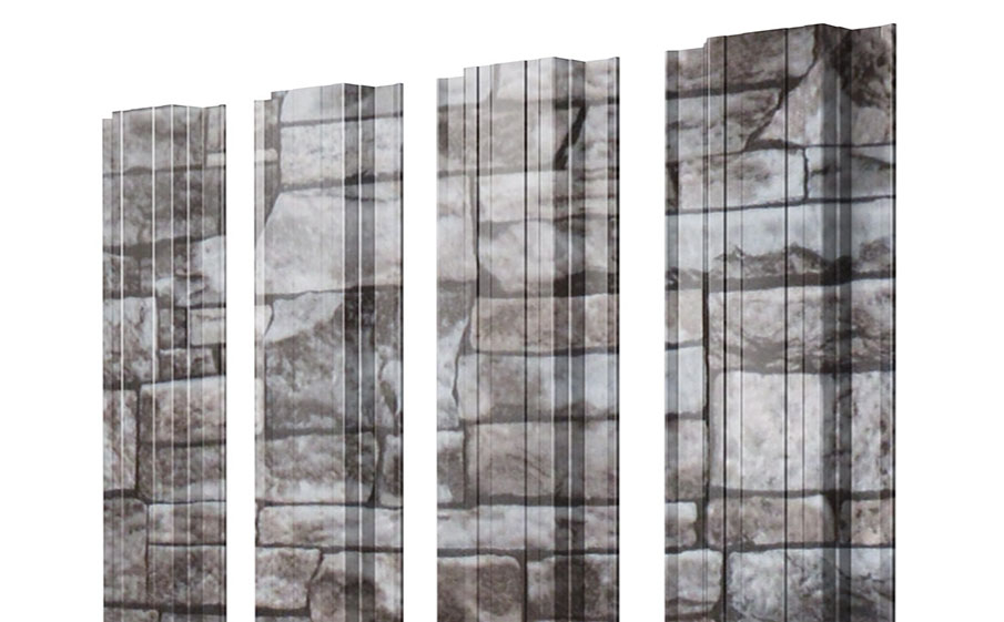 Штакетник Прямоугольный Print Elite Fine Stone