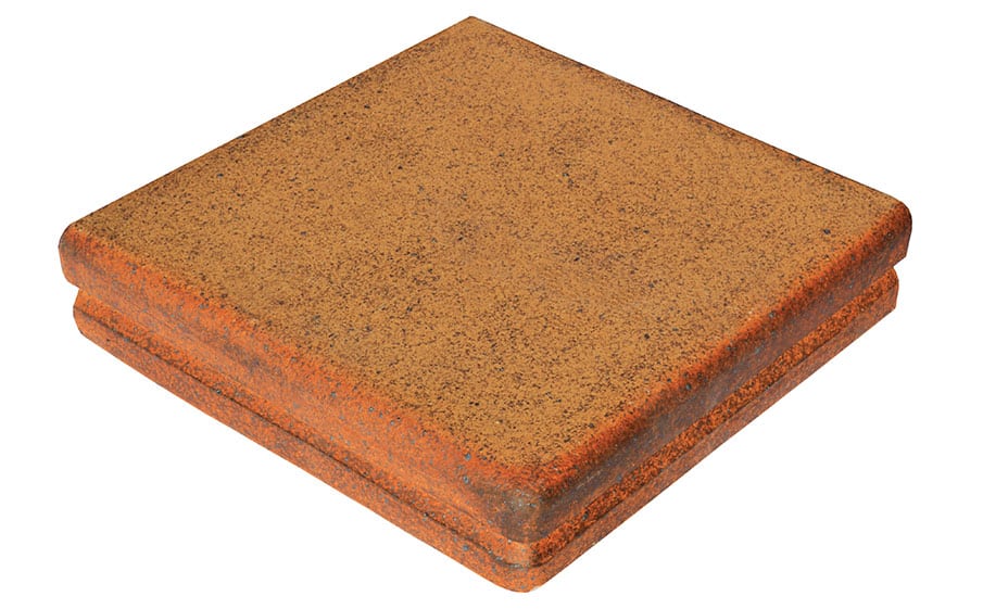 Клинкерная угловая ступень Terraklinker (Gres de Breda) Natural модель A, 330*330*70*20 мм