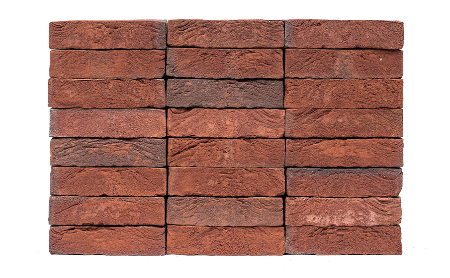 Кирпич облицовочный Engels Rosso bont, 209*101*50 мм