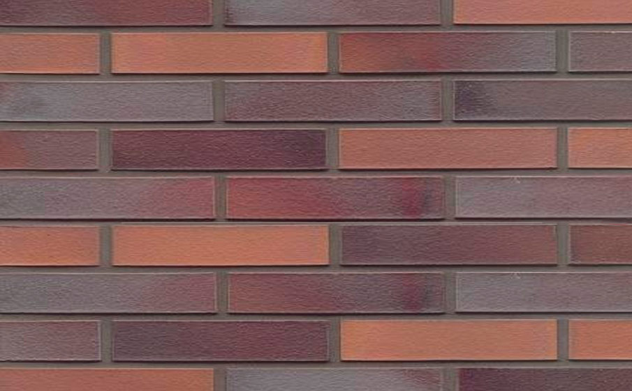 Кирпич клинкерный Muhr 12 Blaurot-bunt рустик, 290*90*40 мм