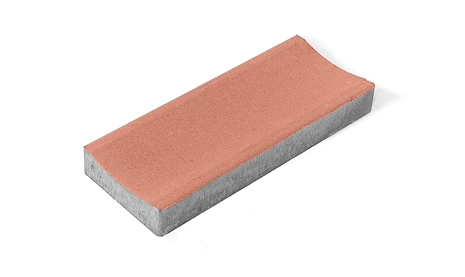 Лоток водосточный BRAER ЛВ 50.20.6 красный, 500*200*60 мм