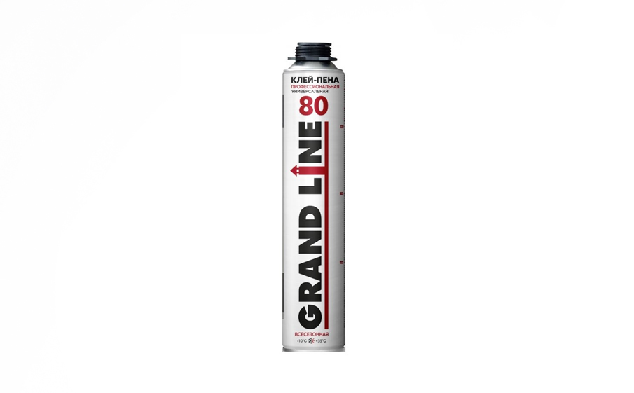 Клей-пена Grand Line 80 профессиональная универсальная, 750 мл