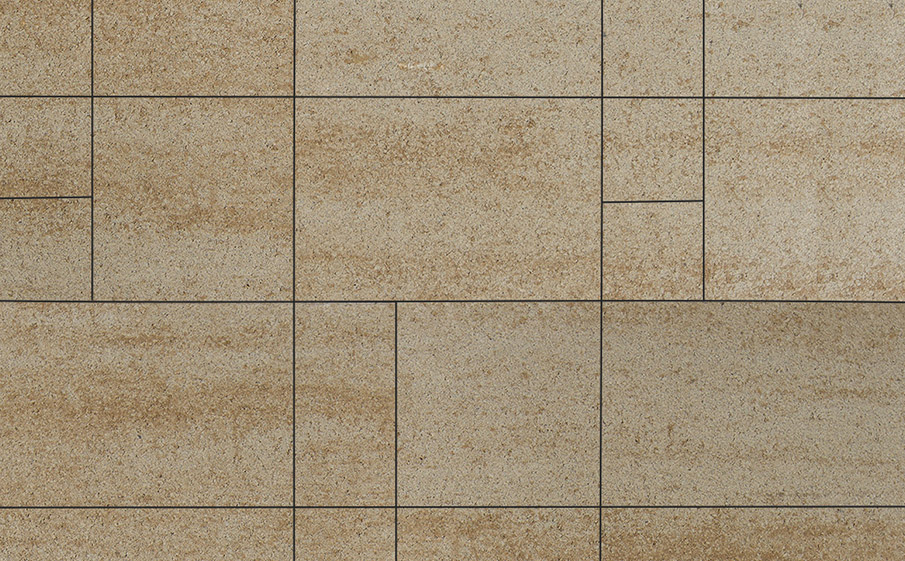 Плитка тротуарная Грандо Б.9.Фсм.6 искусственный камень степняк, комплект 4 шт, толщина 60 мм