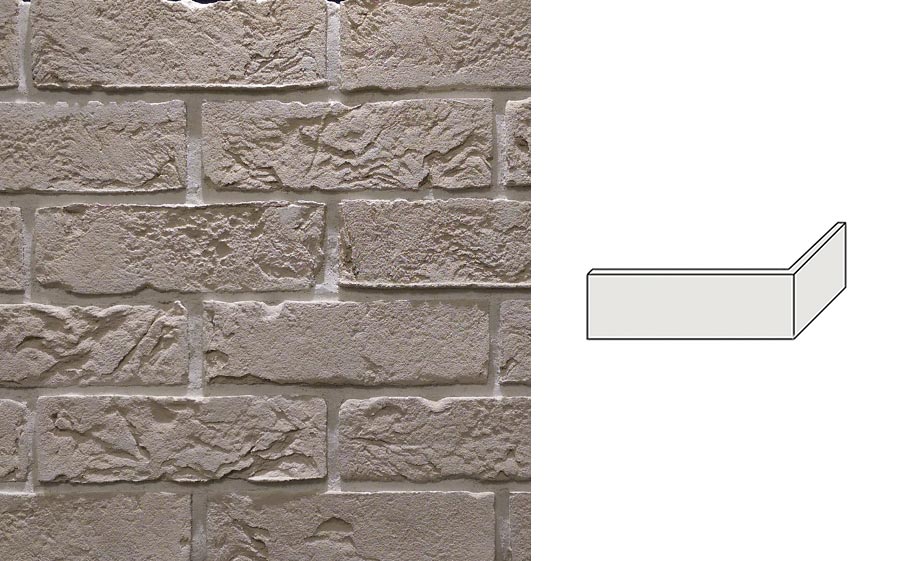 Угловой декоративный кирпич Redstone Town brick TB-10/U 200*85*65 мм