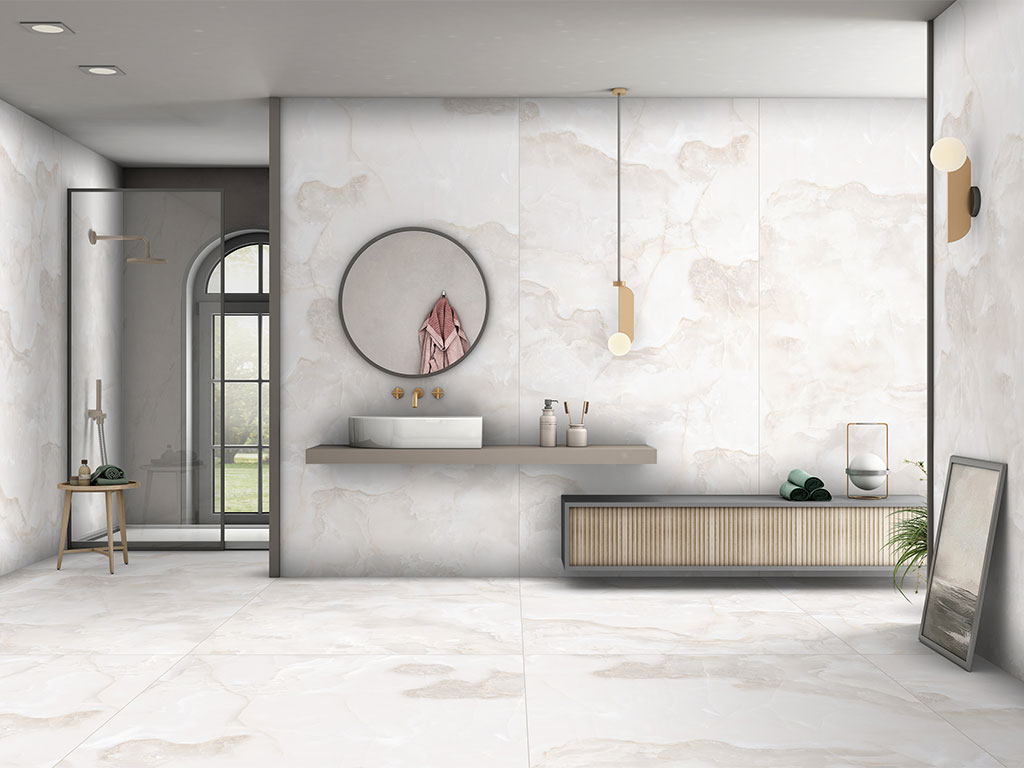 Керамогранит ENNFACE Onyx Pearl Matt, 2800*1200*6 мм