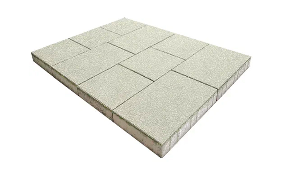 Плитка тротуарная SteinRus Инсбрук Ланс Б.5.Псм.6, Native, слоновая кость, толщина 60 мм