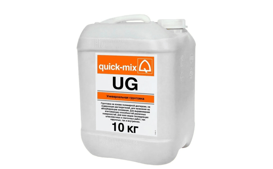 Универсальная грунтовка quick-mix UG, 10 кг