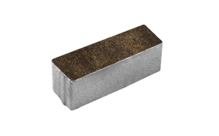 Плитка тротуарная Паркет Б.4.П.6 листопад гранит мокко, 180*60*60 мм