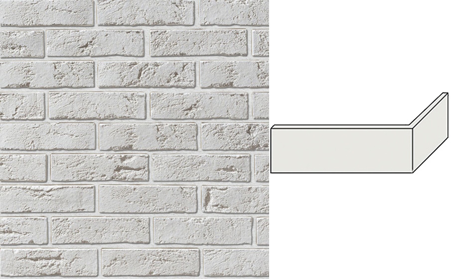 Декоративный кирпич Leonardo Stone угловой элемент Бремен 191/80*65*11 мм 100