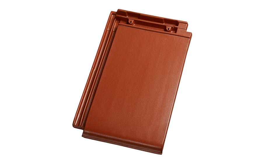 Керамическая черепица рядовая TONDACH Figaro 11 (Planoton 11), Red engobe