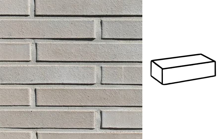 Кирпич клинкерный Westerwaelder Klinker WK 837_34, Serie mondan, 240*55*71 мм