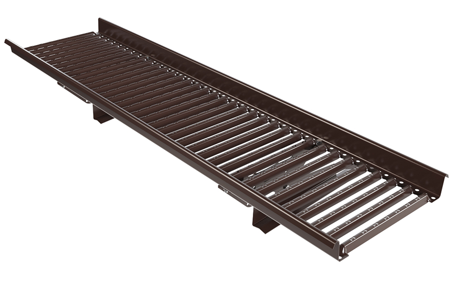 Переходный мостик Borge для черепичной кровли оцинкованный RAL 8017, 1,5 м