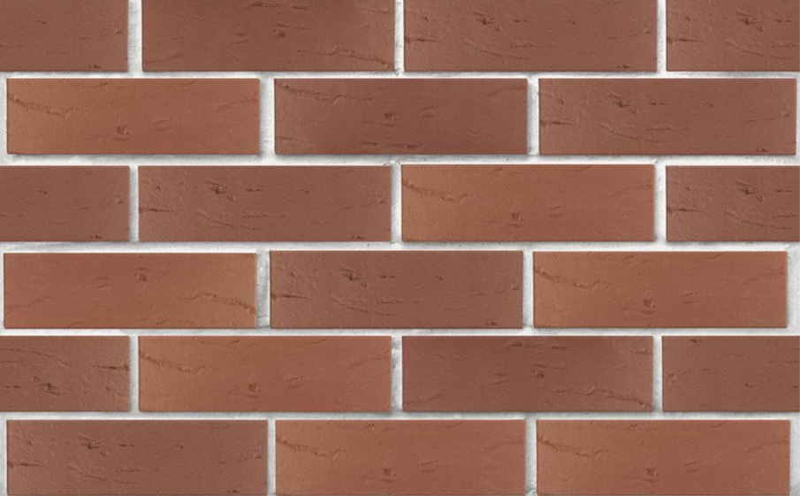 Кирпич облицовочный ЛСР, коричневый, рустик, утолщенные стенки, 250*120*65 мм