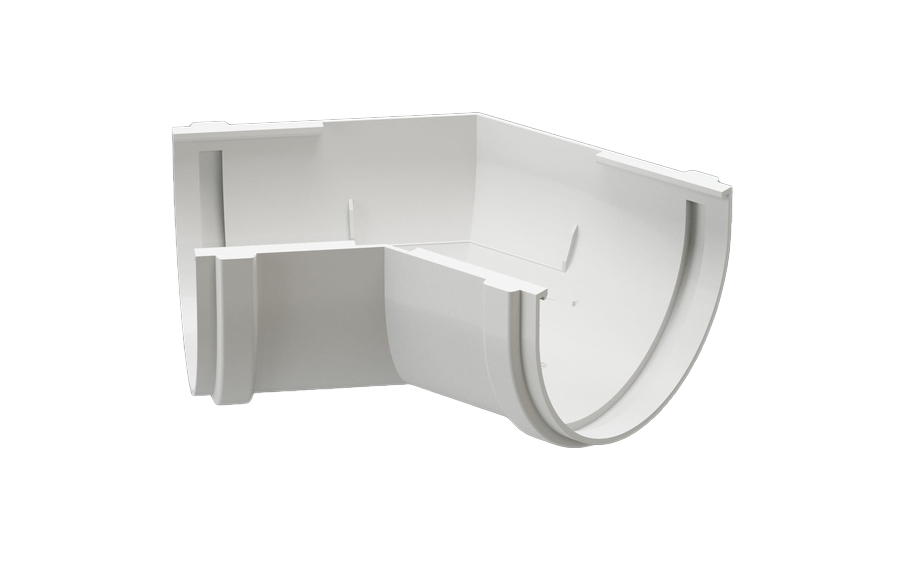 Угловой элемент Docke PREMIUM 135 градусов, пломбир