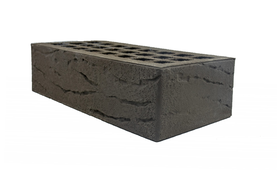 Кирпич облицовочный Губский КЗ, папирус, коричневый, 250*120*65 мм