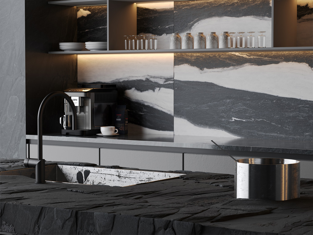 Керамогранит Ametis Экзотичный Мрамор/Exotica Marble EXM103, неполированный, 1200*600*9 мм