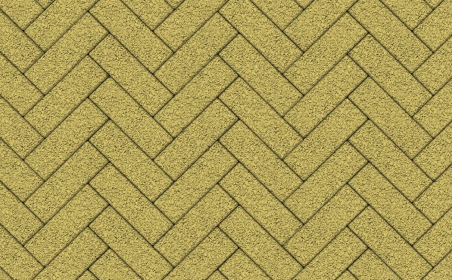 Плитка тротуарная Паркет Б.4.П.6 гранит желтый, 180*60*60 мм