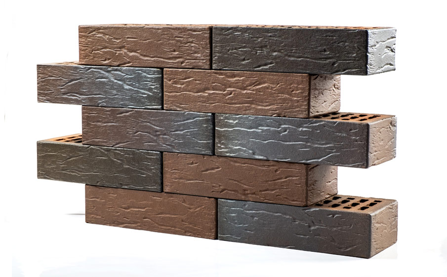 Кирпич облицовочный пустотелый Пятый элемент флэш Мюнхен рустик 250*120*65 мм