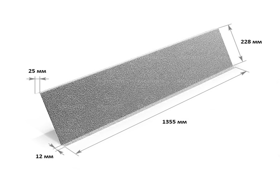 Фартук Metrotile, Black