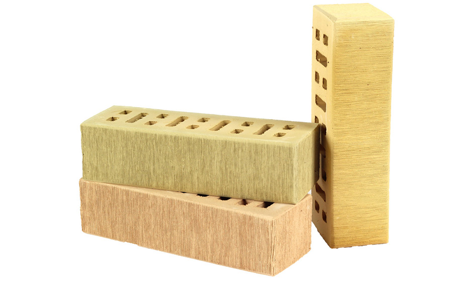 Кирпич облицовочный пустотелый Lode Asa Austra шероховатый, 250*85*65 мм