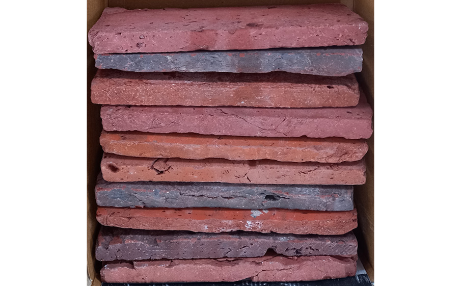 Плитка под кирпич Decorcera Red Handmade Old Looking, 215*65*18 мм