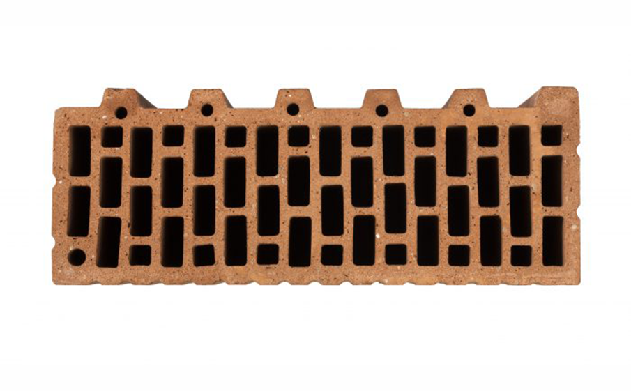 Керамический блок Kerakam 38+ доборный, 5,5 НФ, М100, 129*380*219 мм