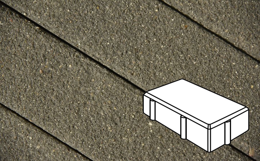 Плитка тротуарная Готика Premium Bronze, Брусчатка Б.2.П.7, №25, 240*120*70 мм