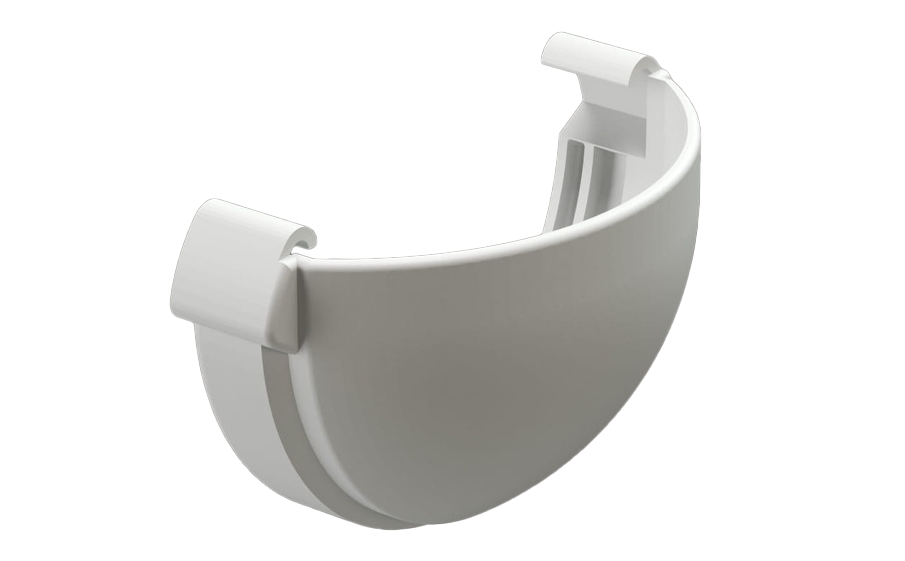 Заглушка желоба Docke LUX, пломбир