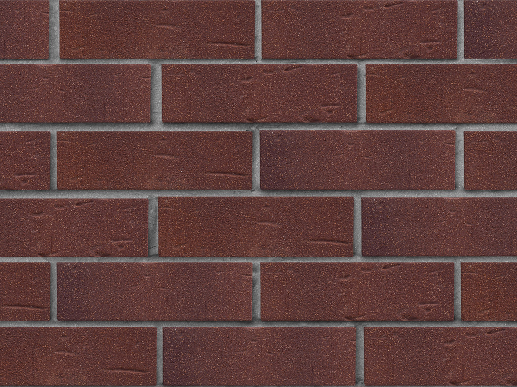 Кирпич клинкерный ЛСР Порту темно-красный с бордовым песком винтаж, 250*85*65 мм