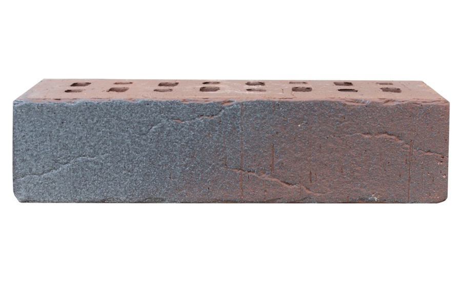 Кирпич клинкерный ЛСР Нордвейк терракотовый с серебром винтаж