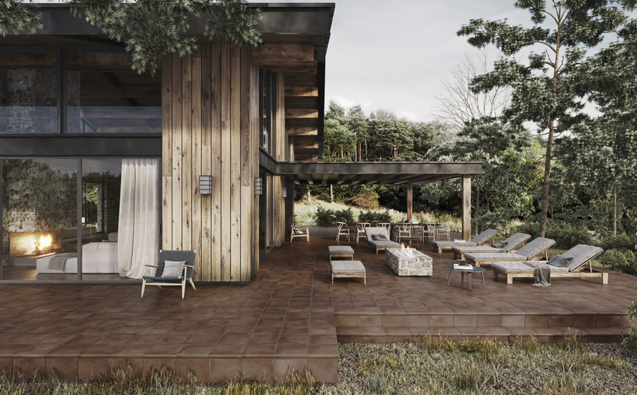 Керамогранит EXAGRES Portland lava, 330*330*10 мм