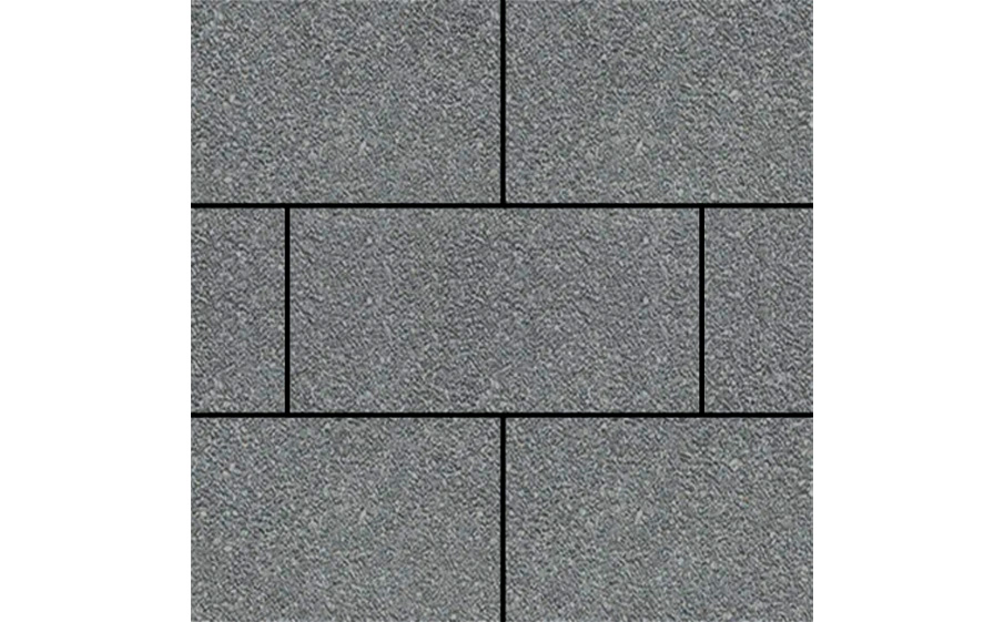 Плитка тротуарная SteinRus Парк Плейс Б.3.П.8, Native, серый, 600*300*80 мм