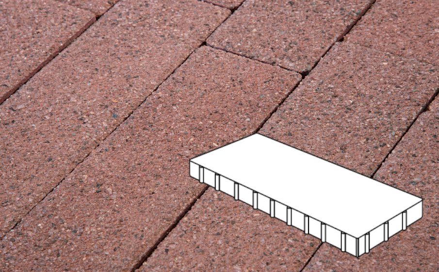 Плитка тротуарная Готика Premium Gold, Плита Б.8.П.10, №8, 800*400*100 мм